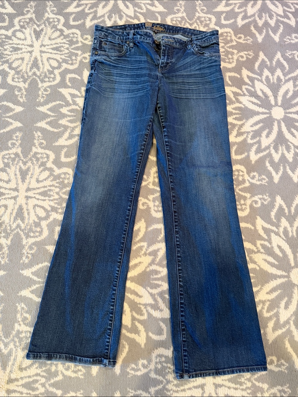 Kut From the Kloth Women's Dark Blue Bootcut Jeans